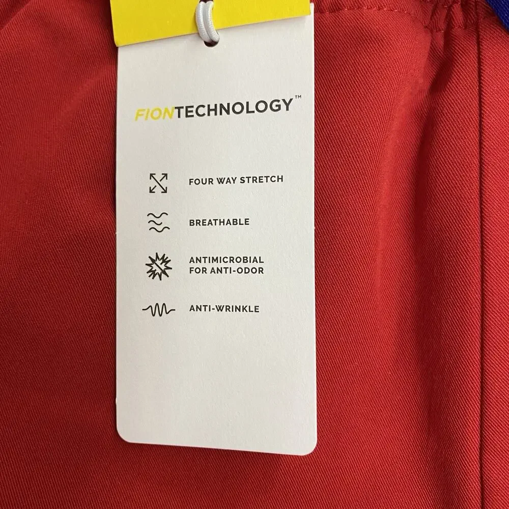 FIGS Men’s Weston Jogger Scrub Pants XS Short Winning Red NWT Limited Edition
